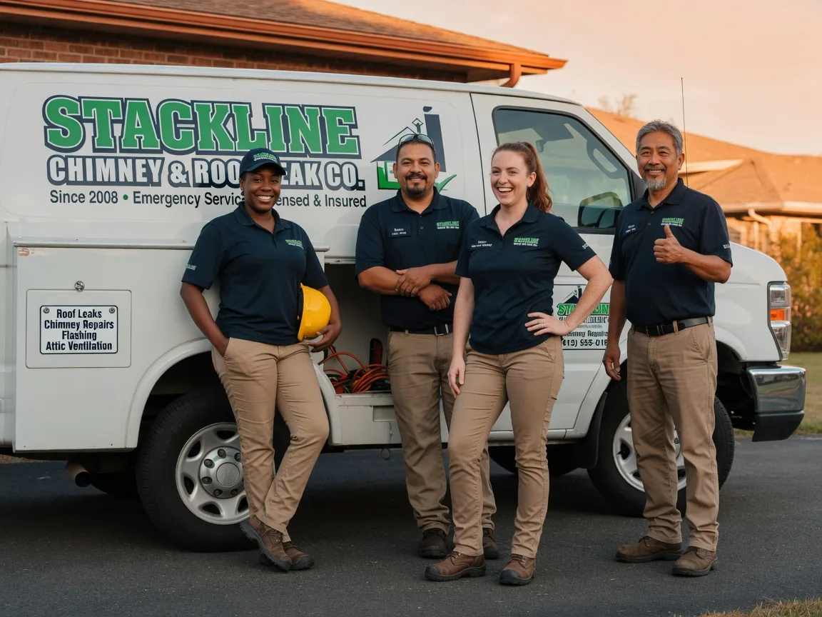 Chimney flashing repair company in Celina, OH